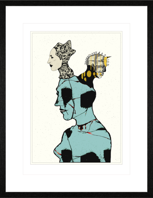 Main image Dual Identity – Framed Abstract Wall Art