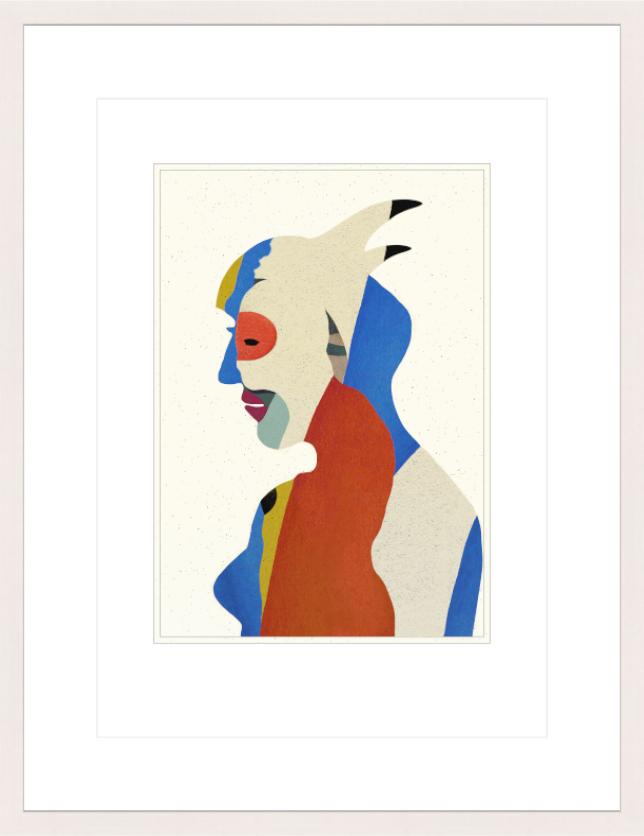 Main image Vivid Profile – Framed Abstract Wall Art