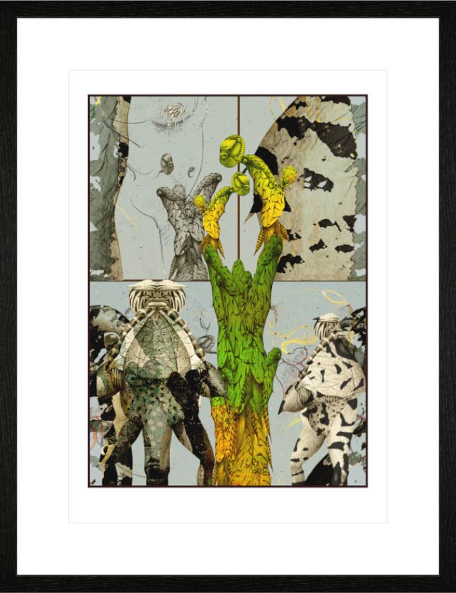 Main image Last Willos - Framed Abstract Wall Art