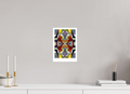 DIN A4 (21 x 29,7 cm), Ilona Mangold - FineArt Paper (no frame) Vivid Reflection – Modern Abstract Art Print