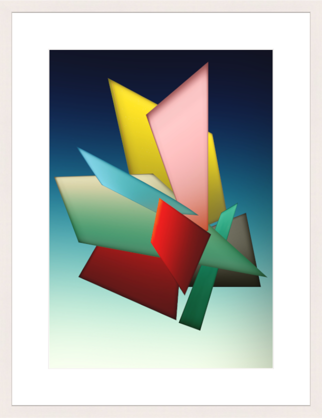 Main image Color Balance – Framed Abstract Wall Art