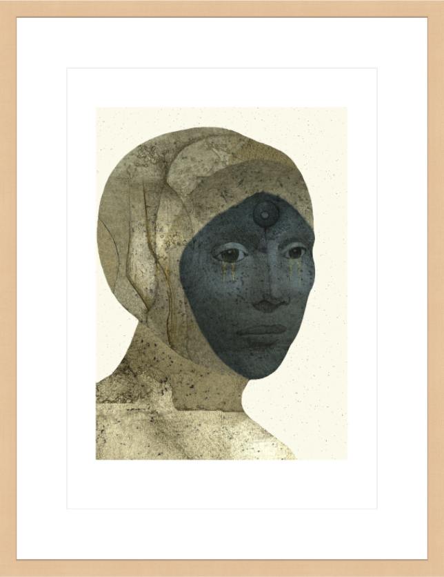 Main image Still Presence – Framed Abstract Wall Art