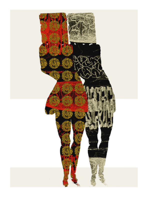 Main image Shared Rhythm – Modern Abstract Art Print