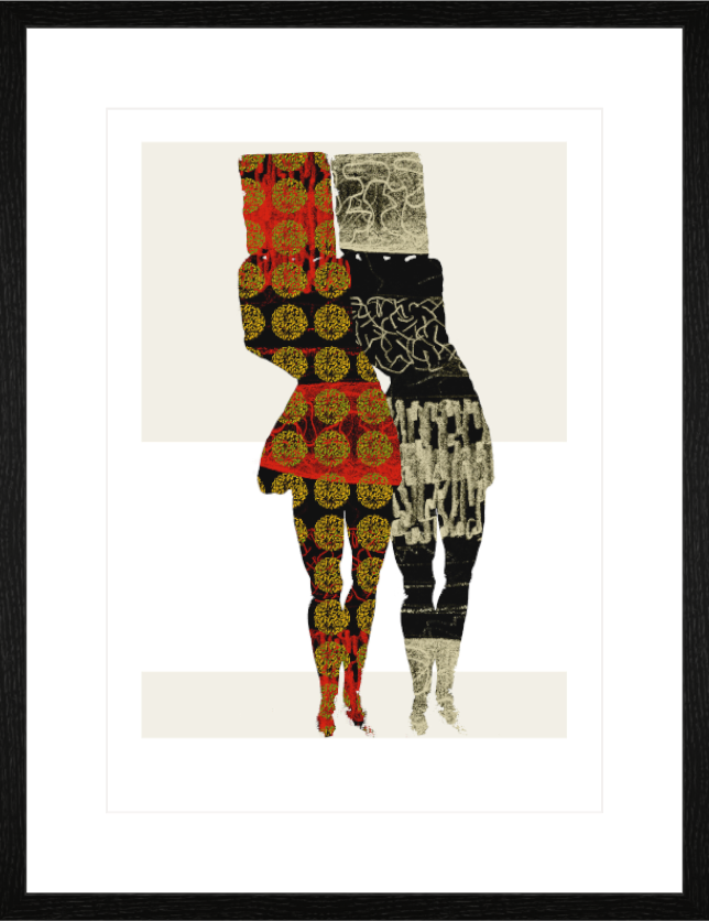 Main image Shared Rhythm – Framed Abstract Wall Art
