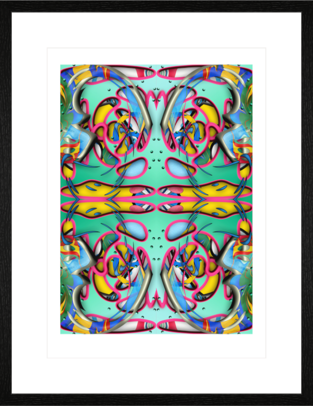 Main image Mandala II - Framed Abstract Wall Art