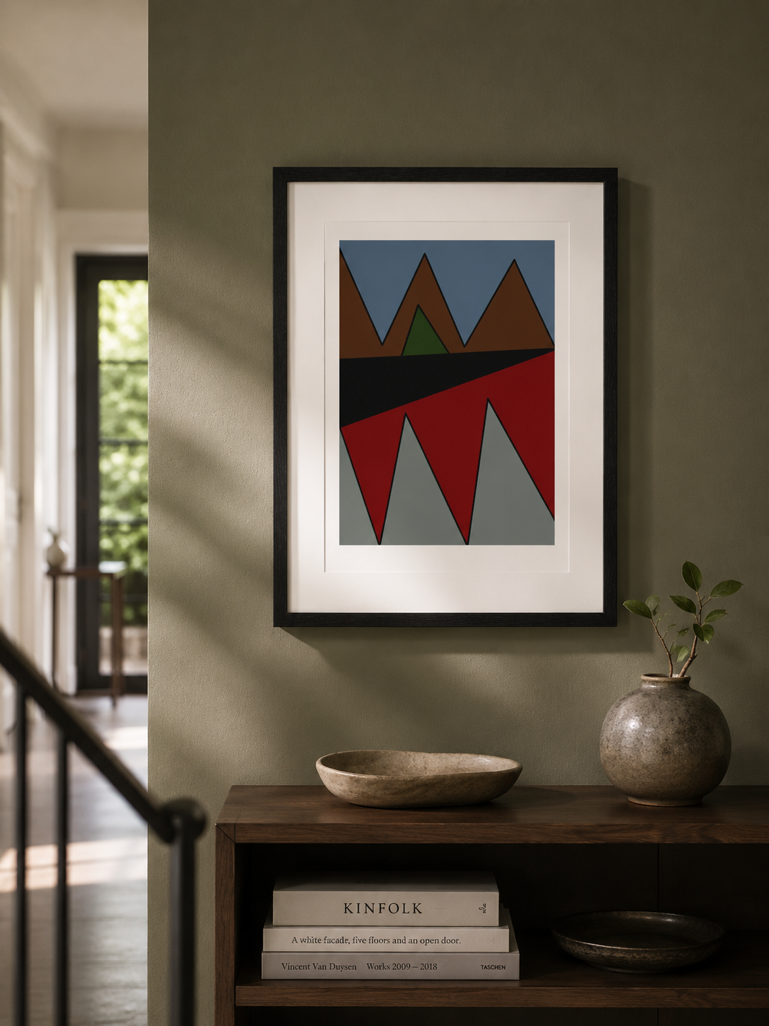 Bold Geometry – Framed Abstract Wall Art
