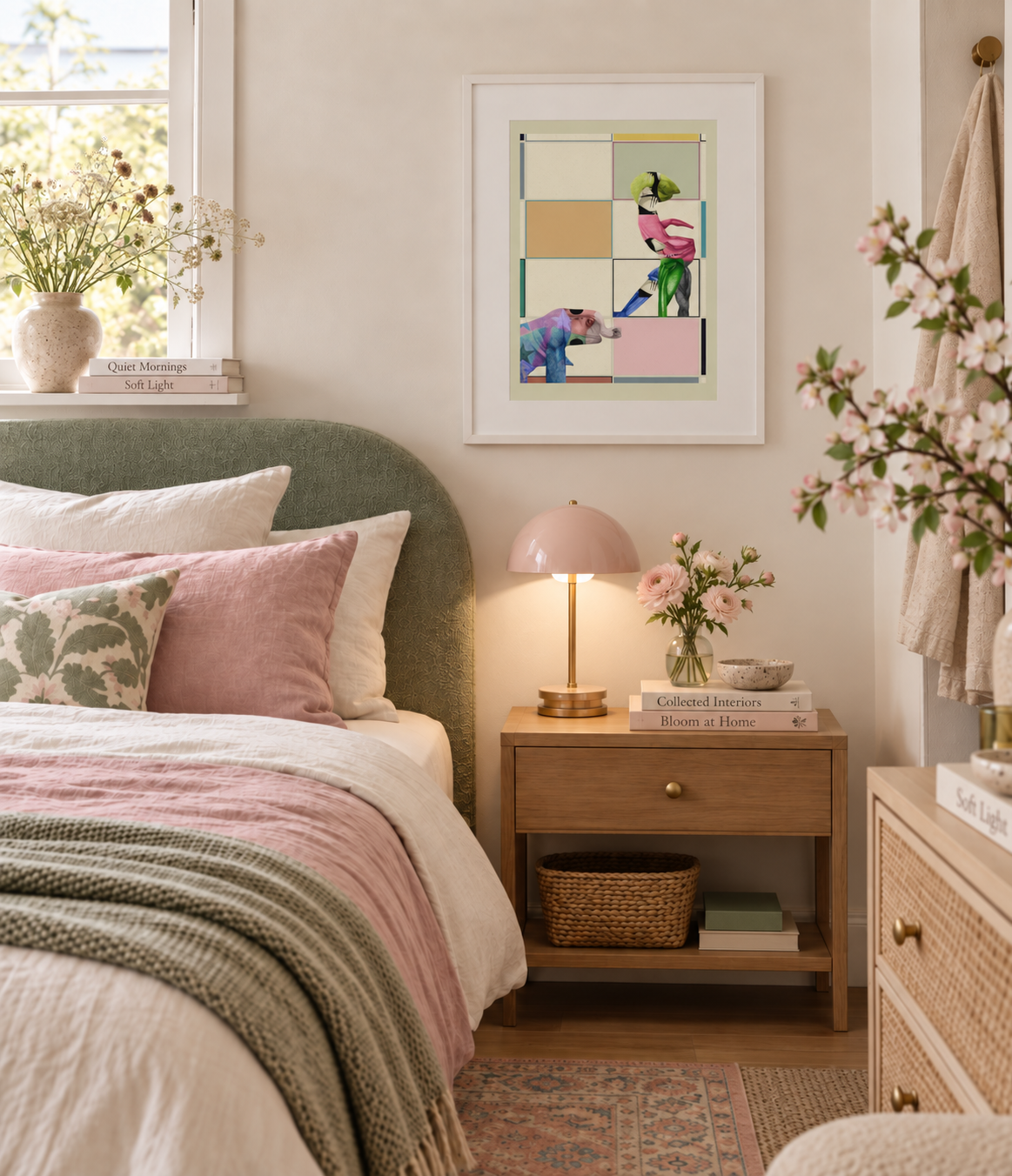 Playful Balance – Framed Abstract Wall Art