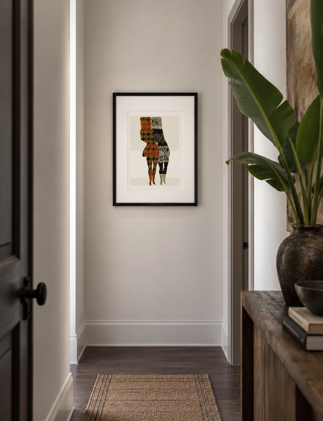 Shared Rhythm – Framed Abstract Wall Art