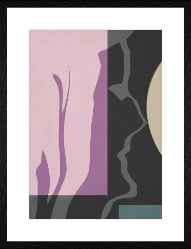 Main image Quiet Presence – Framed Abstract Wall Art