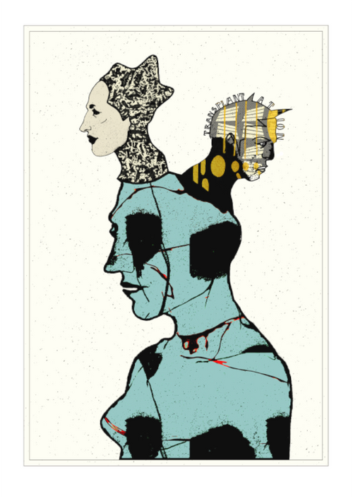 Main image Dual Identity – Modern Abstract Art Print