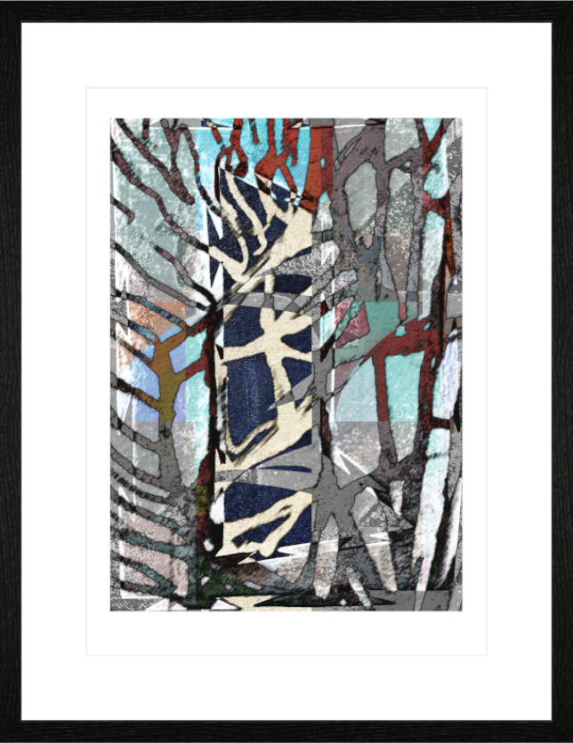 Main image Urban Layers – Framed Abstract Wall Art