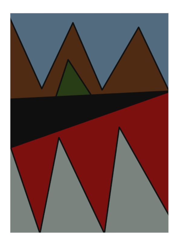 Main image Bold Geometry – Modern Abstract Art Print