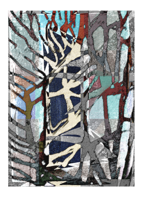 Main image Urban Layers – Modern Abstract Art Print