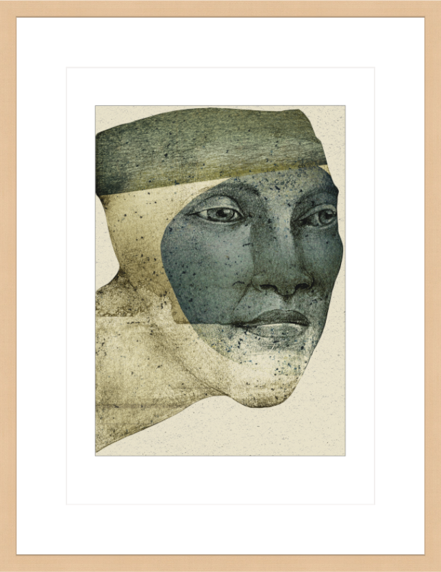 Main image Quiet Portrait – Framed Abstract Wall Art