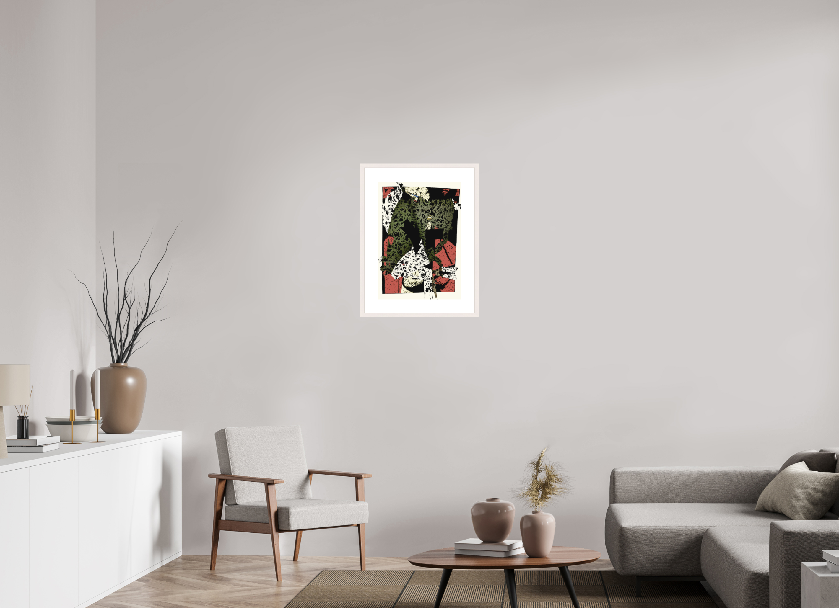 DIN A2 (42 x 59,4 cm), Ilona Mangold A4 Framed What A Joke