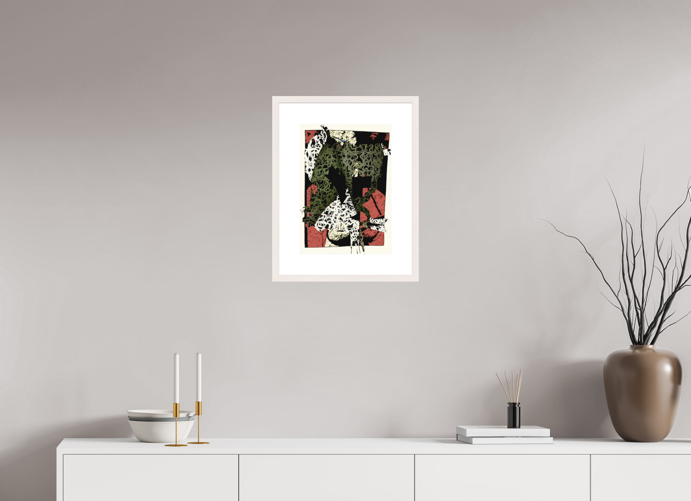 DIN A3 (29,7 x 42 cm), Ilona Mangold A4 Framed What A Joke