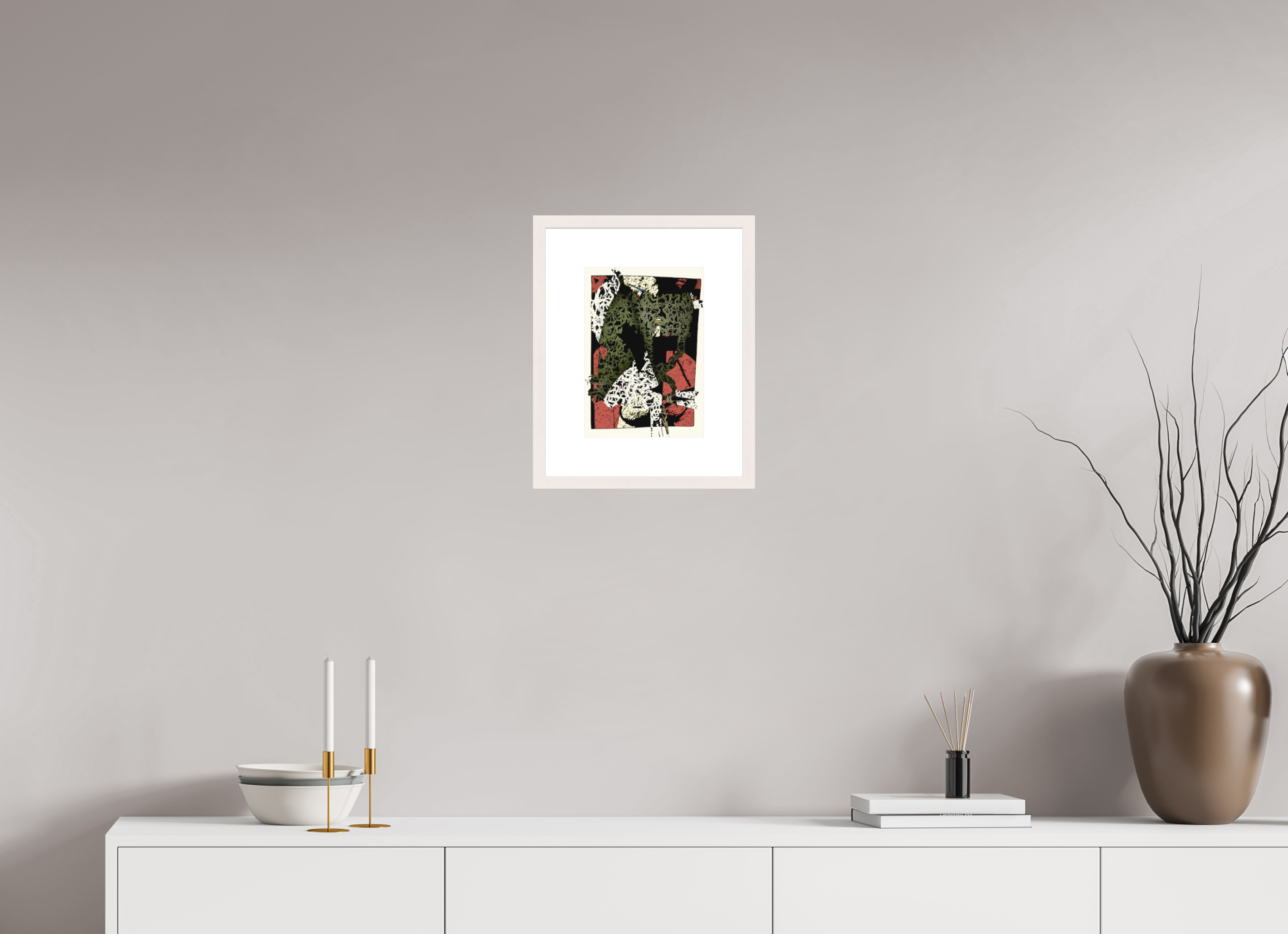 DIN A4 (21 x 29,7 cm), Ilona Mangold A4 Framed What A Joke