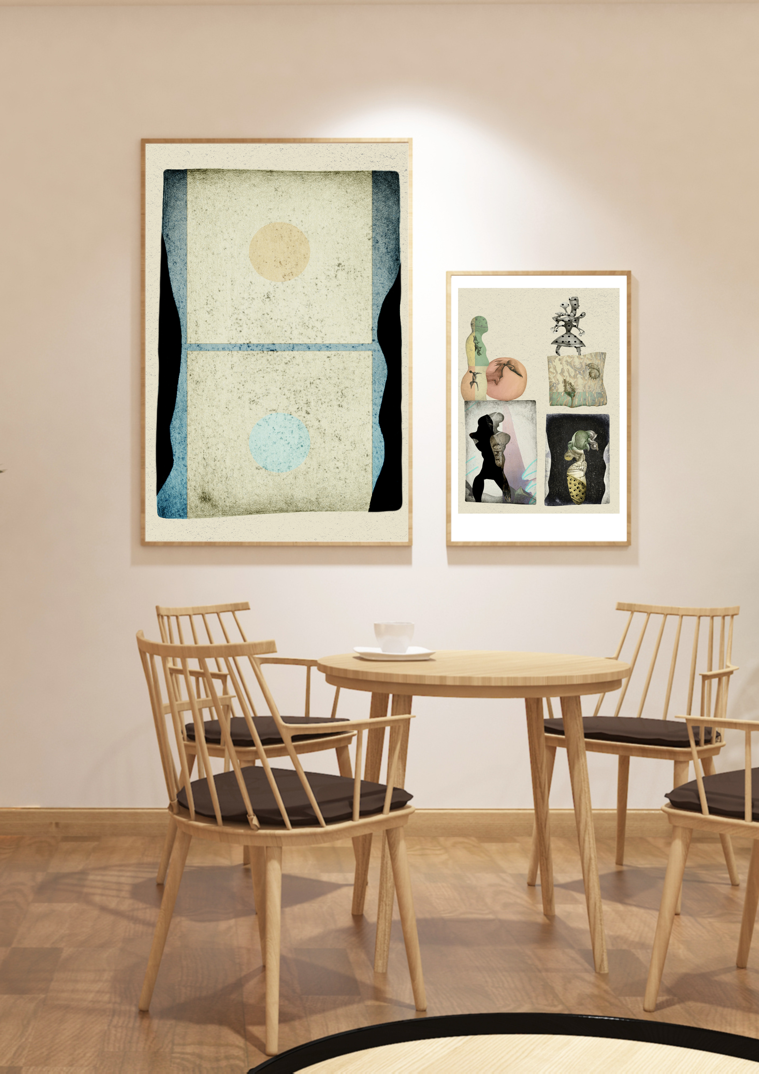 Soft Balance Set – On Kawara & Pac Man